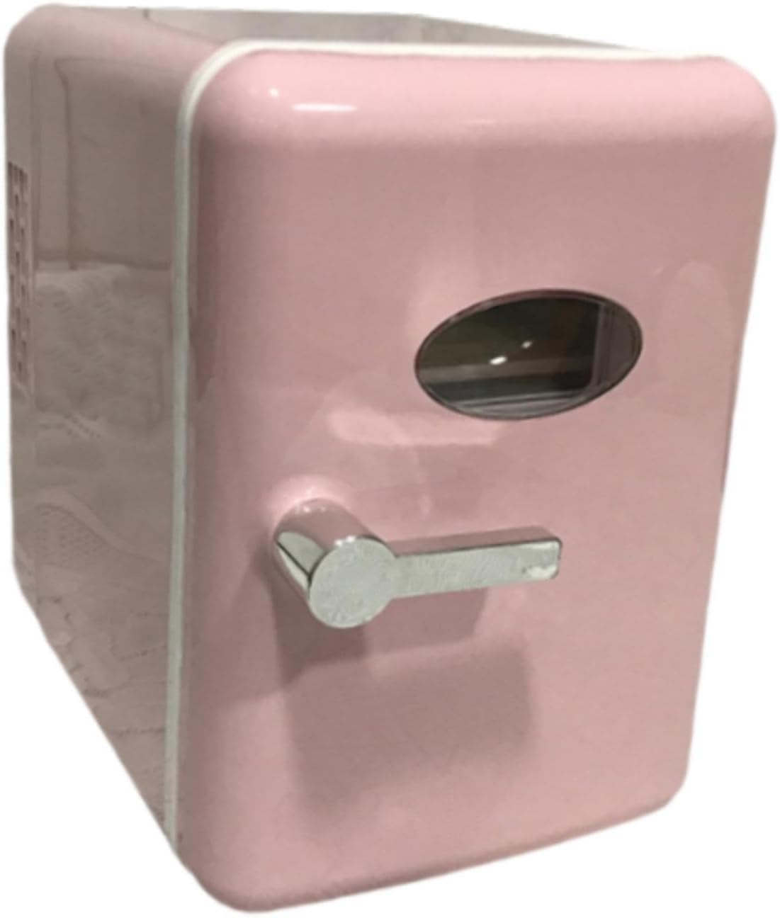 STARTIST Skincare Fridge Mini Fridge 4L Single Door Multipurpose Compact Refrigerator for Drinks Cosmetic Skincare Car, Pink