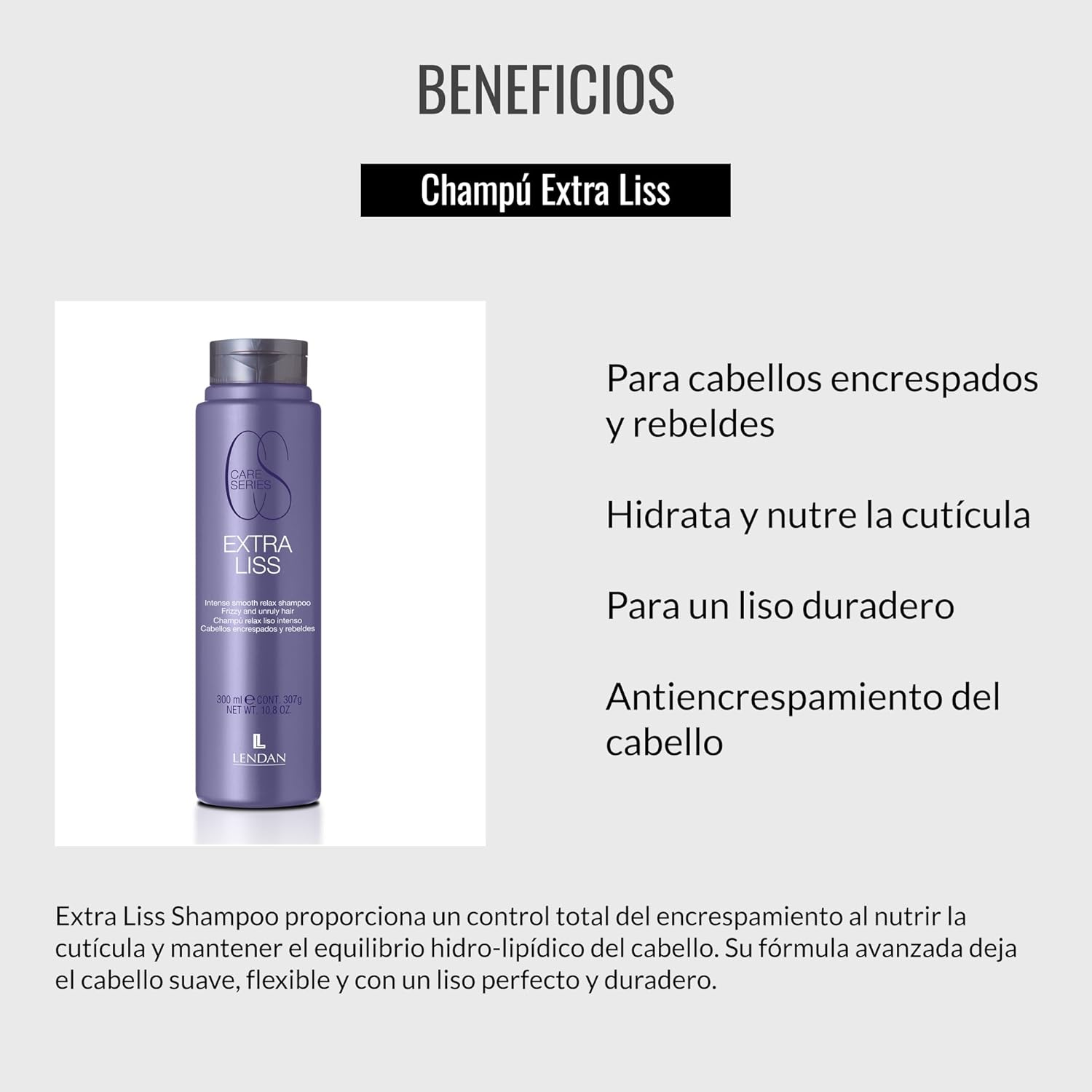 Lendan LD Extra Liss Shampoo - 300Ml image number 6