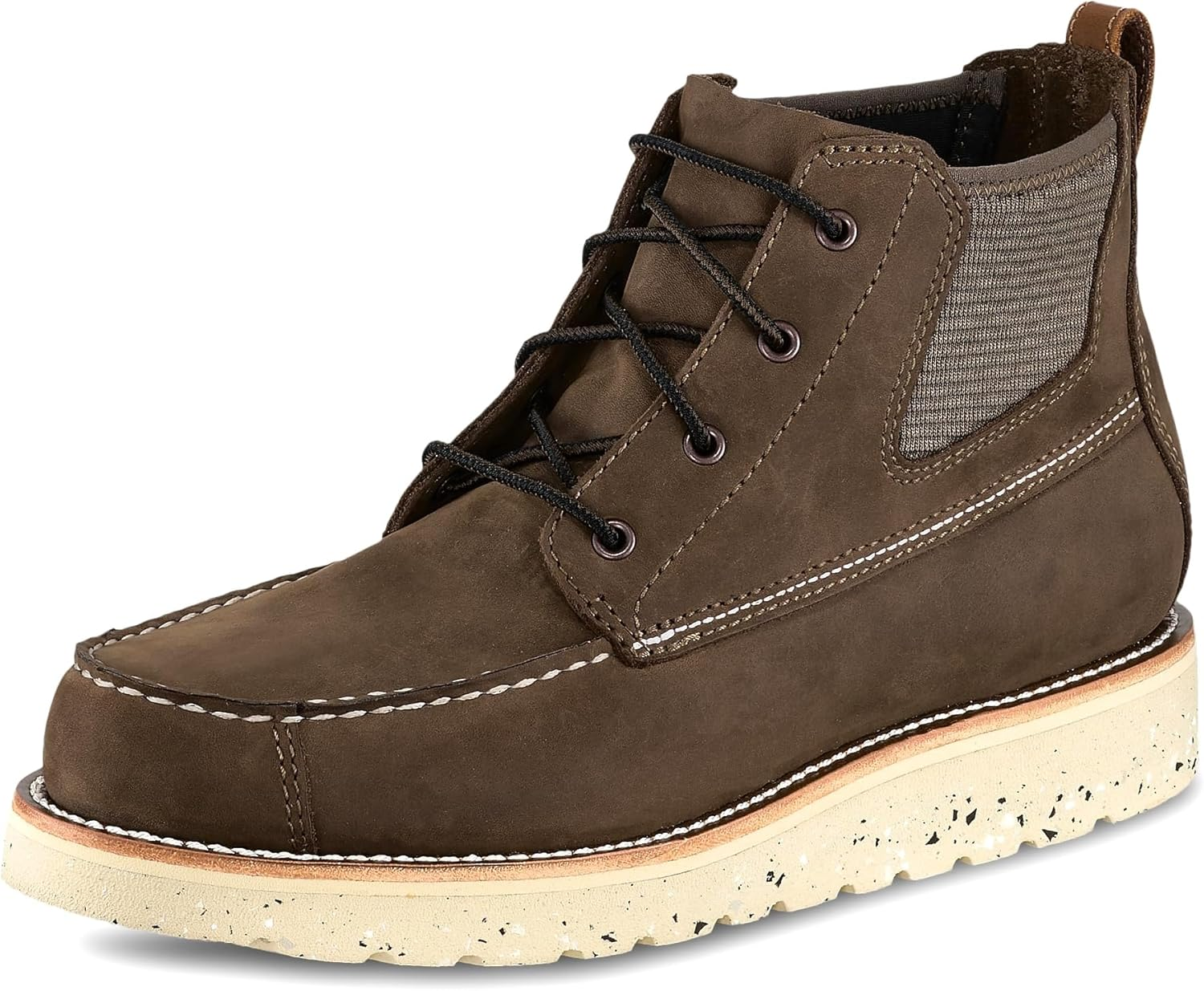 Irish Setter, Setter Fifty, Men&rsquo;S, 6", Faux Lace-Up Chelsea Boot, Dark Earth