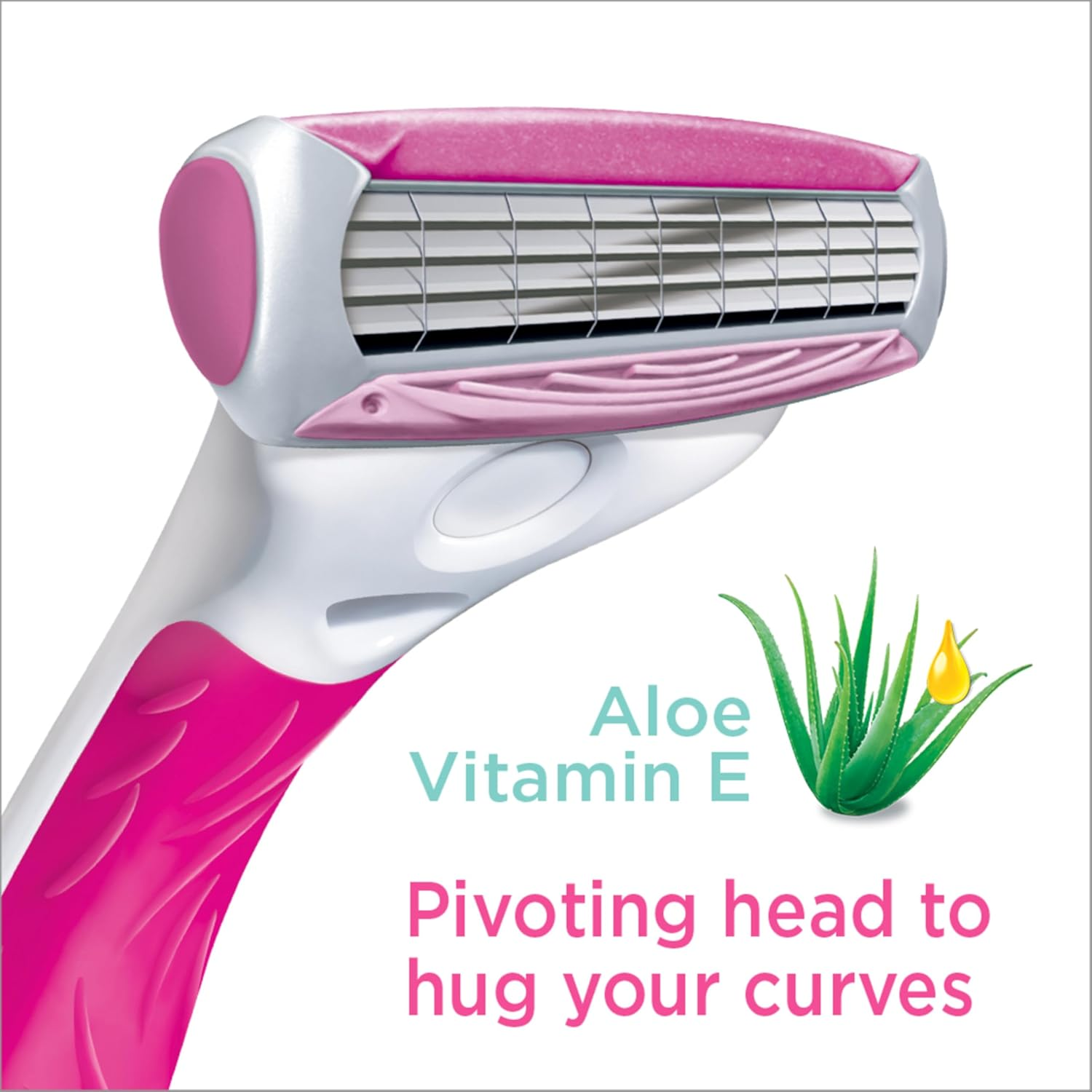 Schick Quattro Women'S Razor Value Pack - 1 Handle & 5 Refills image number 1