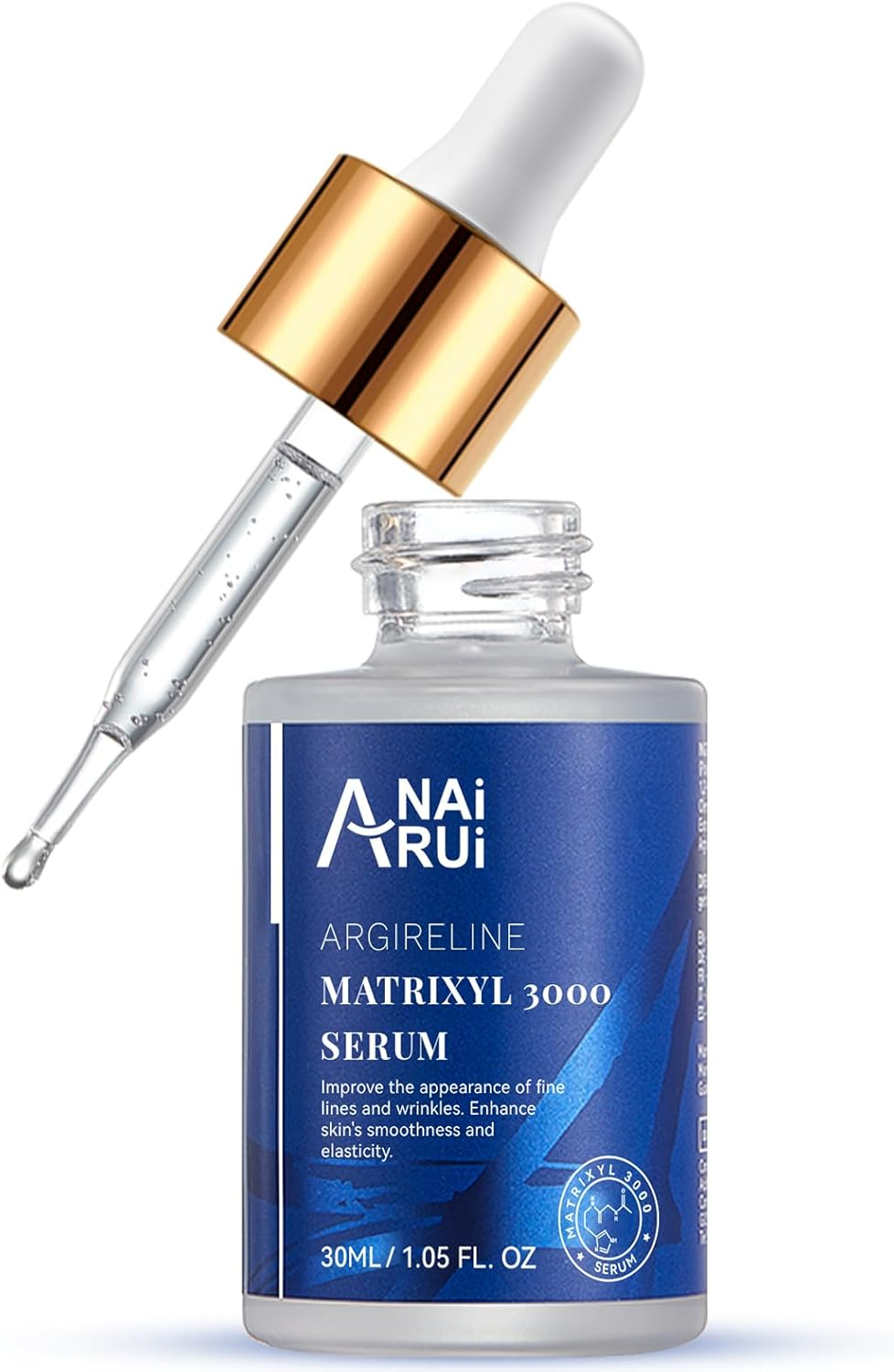 ANAI RUI Matrixyl 3000 + Argireline Serum with Hyaluronic Acid - Reduce Fine Line - Facial Skin Serum 1.05 Fl.Oz image number 5