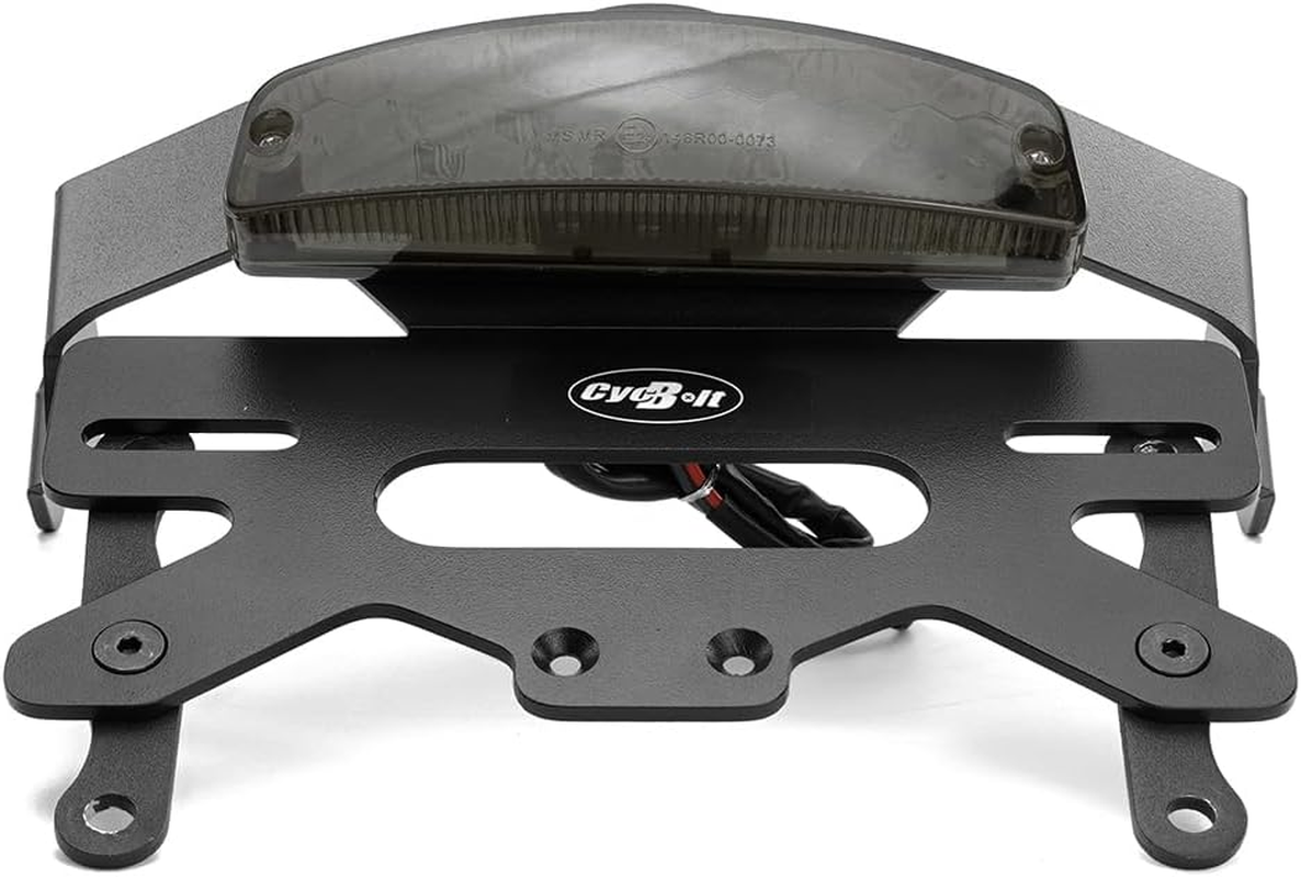 Fender Eliminator Fit for Vulcan Caf&eacute; 2025-2018 Tail Tidy Vulcan S Cafe ABS 2025-2016 Vulcan S License Plate Bracket Holder Mount Fit with Turn Signals Tail Light image number 4