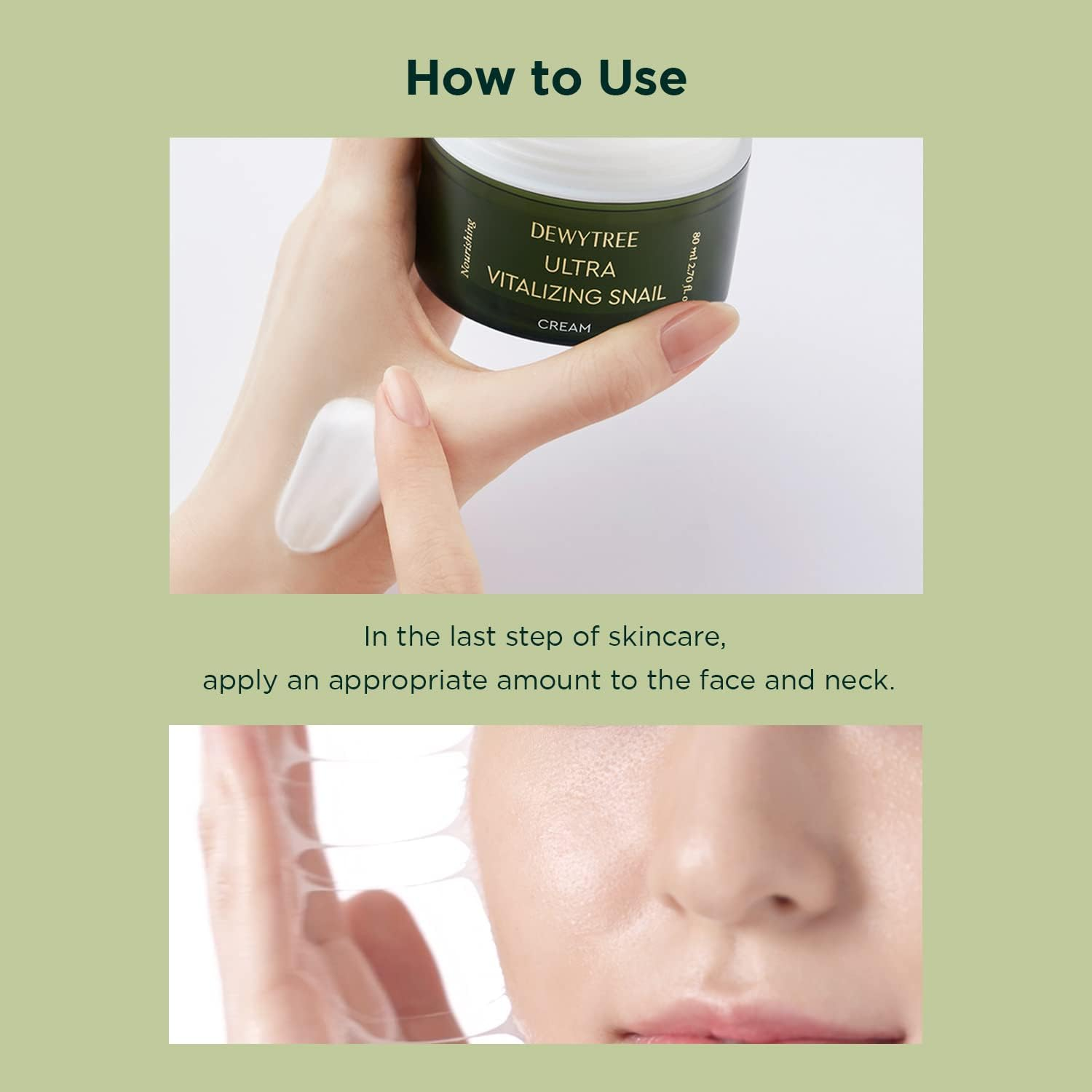 Dewytree Ultra Vitalizing Snail Cream 80Ml anti Ageing image number 1