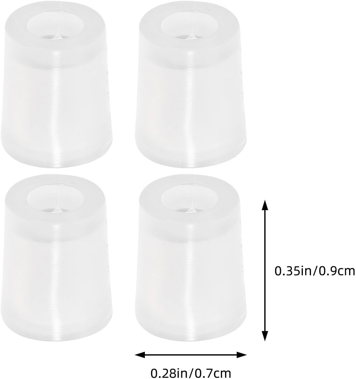 TEHAUX 50Pcs Perfume Syringe Adapter Liquid Dispenser Transfer Adapter for Refill Applicator Syringe Suitable for Travel and Cosmetic Use image number 3