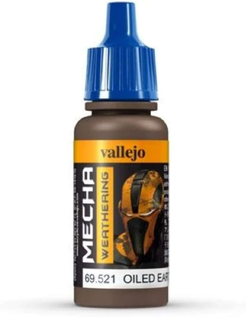 Vallejo Vallejo Mecha Colour Oiled Earth Wash 17Ml Acrylic Paint Miniatures