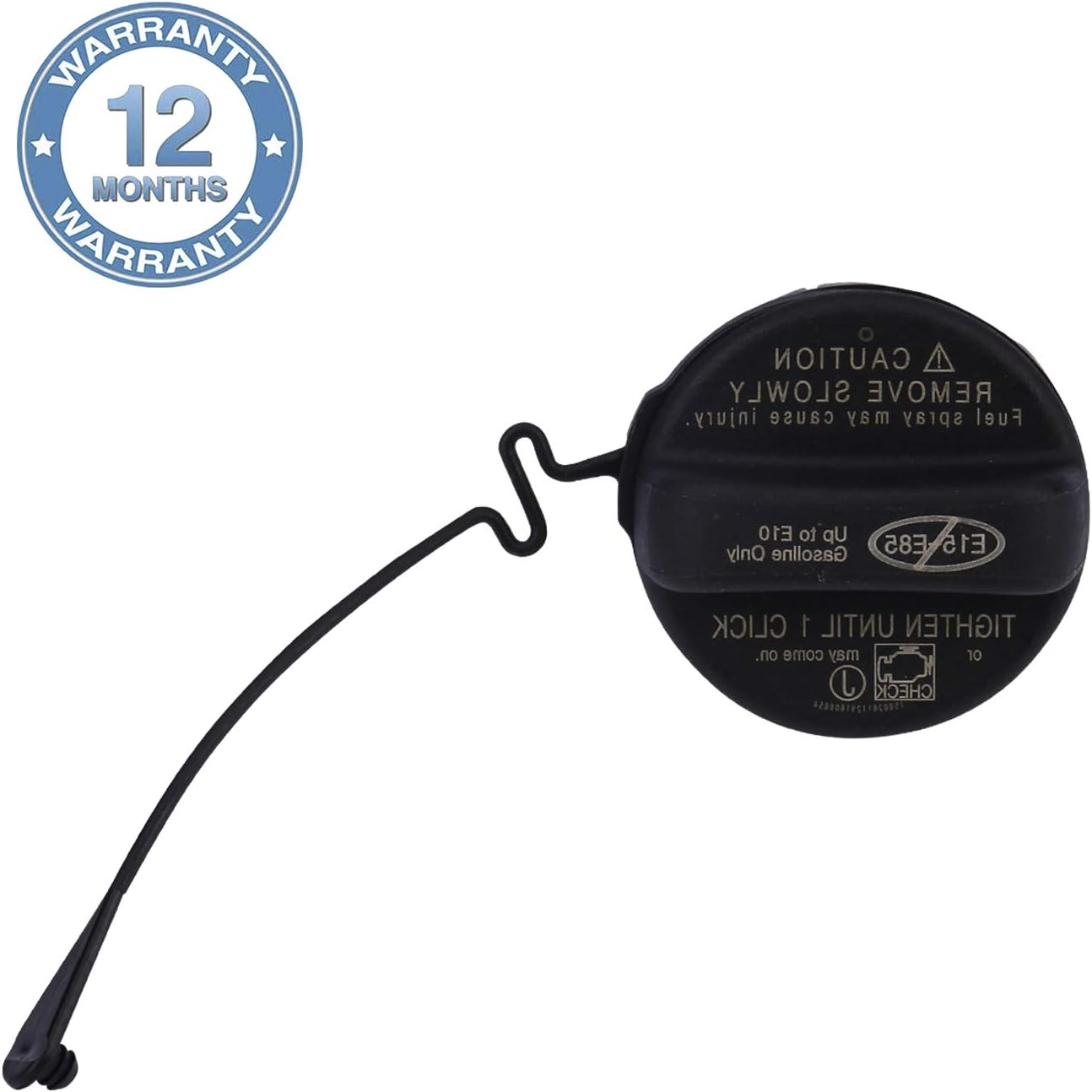 Fuel Tank Filler Cap,Gas Cap Compatible with Toyota - 4Runner, Avalon, Camry, Corolla, Highlander, Matrix, RAV4, Tacoma,Lexus- ES350, GS350, GS460 and More,Replace# 77300-06040, 7730006040 image number 1