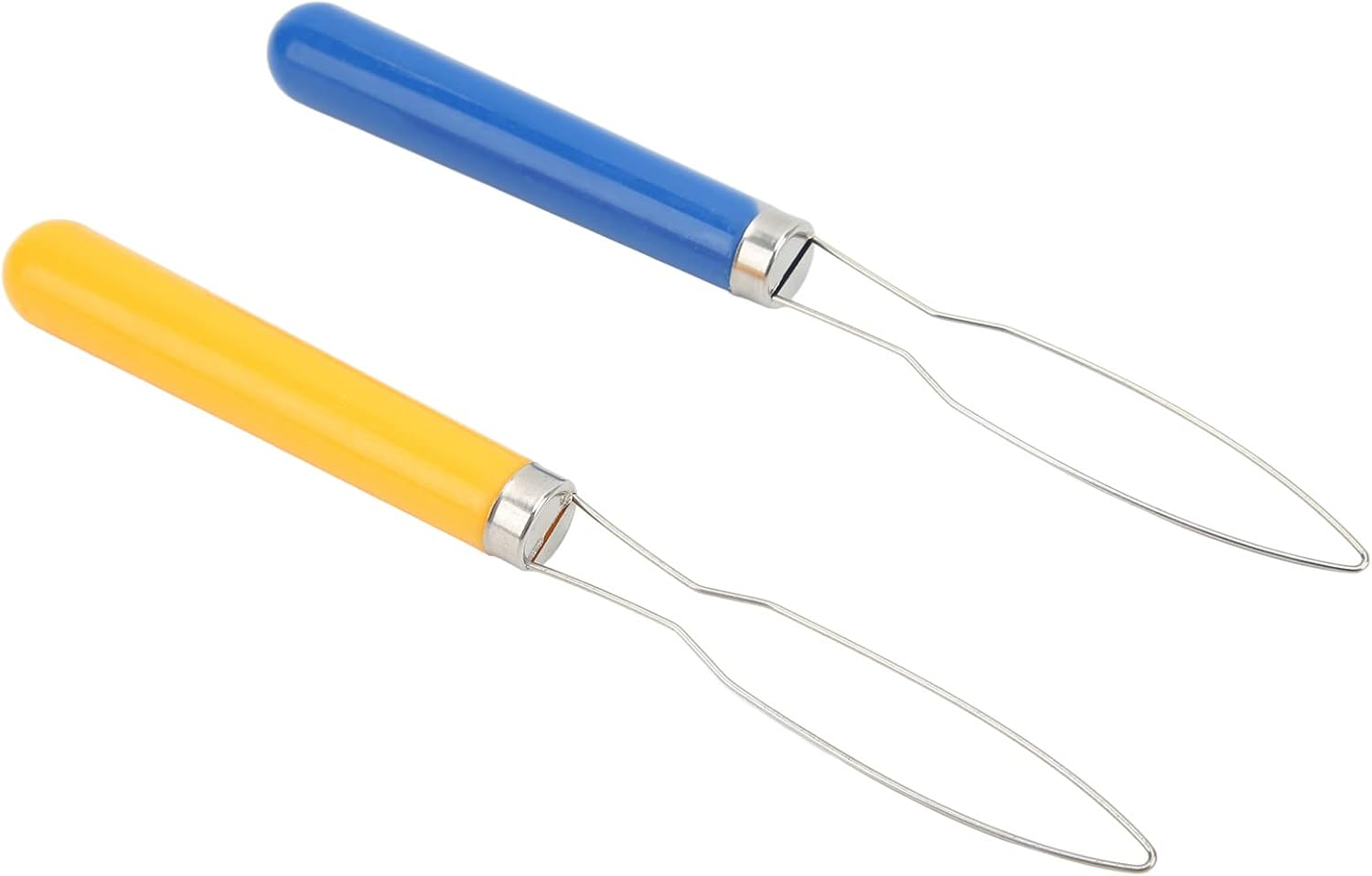 Jiawu Dressing Aids with Button Hooks, Easy to Use, Tools Made of Stainless Steel and Plastic, 2 Pieces, Button Hooks for Household Use image number 6