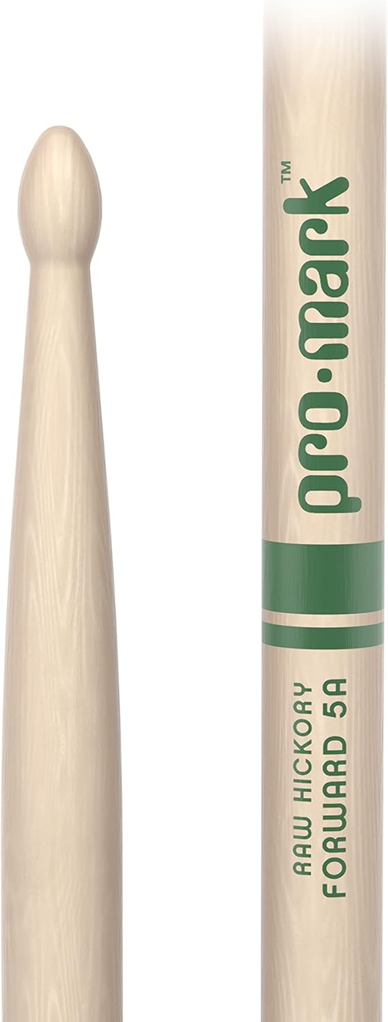 Promark TXR5AW American Hickory Natural Wood Tip, Single Pair, Unlacquered image number 4