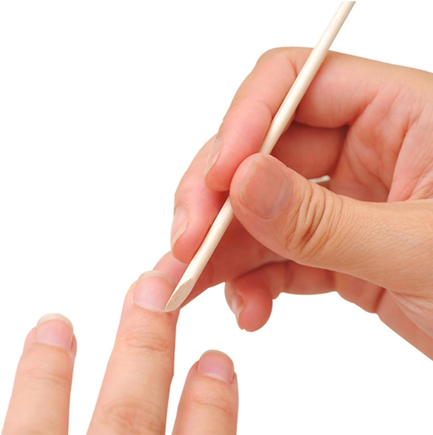 Mikinona 600Pcs Bamboo Double-Ended Nail Art Sticks 114Mm Manicure Pedicure Cuticle Pushers Nail Care Tools for Professional Accessories image number 2