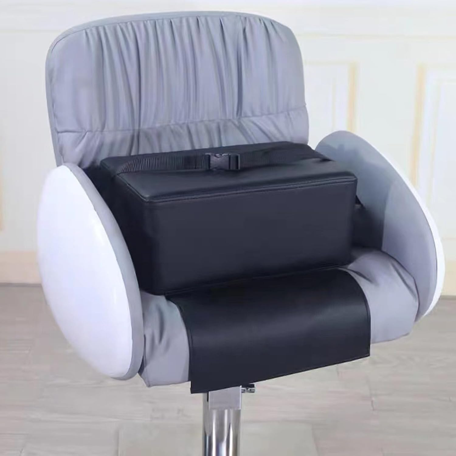 Salon Booster Seat for Kids, Adjustable Children Cushion for Barber Chair, Child Hair Cutting Seat, Barber Beauty Spa Equipment for Salon Styling Chair