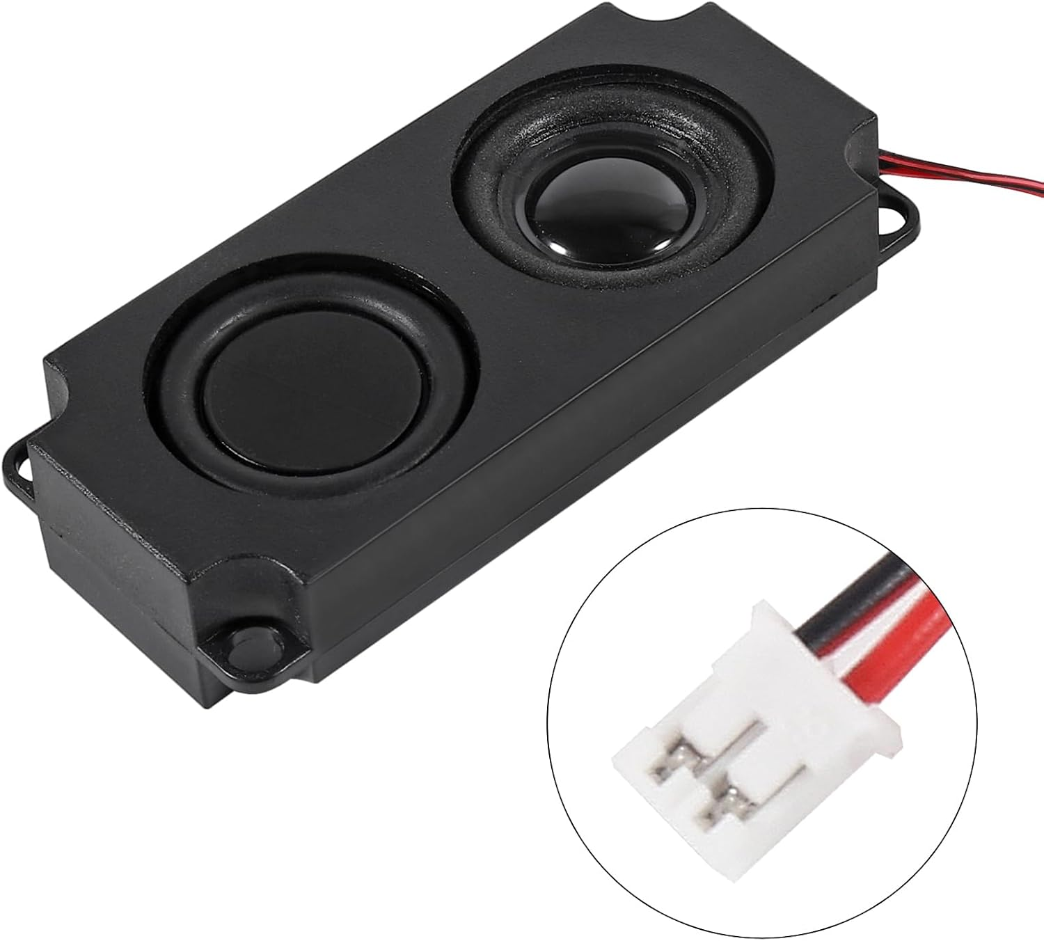 2Pcs 5W 8 Ohm Speaker Double Cavity 5 Watt Mini Speaker Full-Range Advertising Machine Loudspeaker 3.3V 5V with Jst-Ph2.5Mm 2 Pin Interface for Electronic Projects - 2Pcs Speaker image number 3