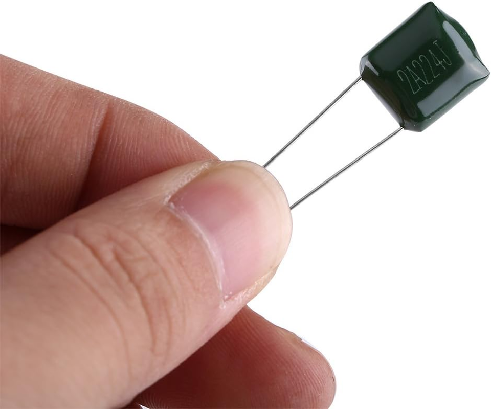 660Pcs 24Value Polyester Film Paper Capacitors Set, Great Assortment for Electronic Needs, Convenient Storage with Transparent Box, Easily Identify with Label image number 2