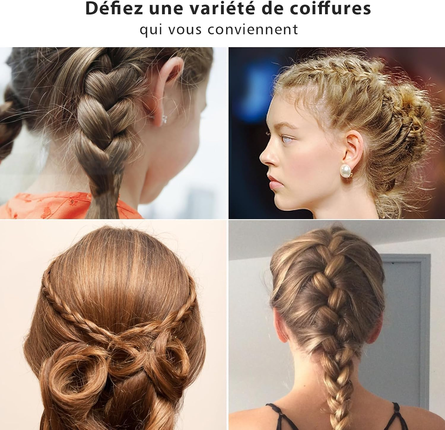 Pack of 1500 Mini Small Hair Bobbles Rubber Bands Elastic Scrunchies for Women Girls Men (Black) image number 3