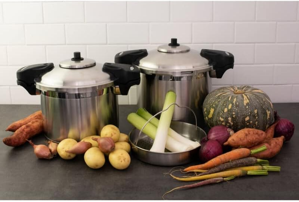 Scanpan 18302 Pressure Cooker 24Cm/8L Stainless Steel