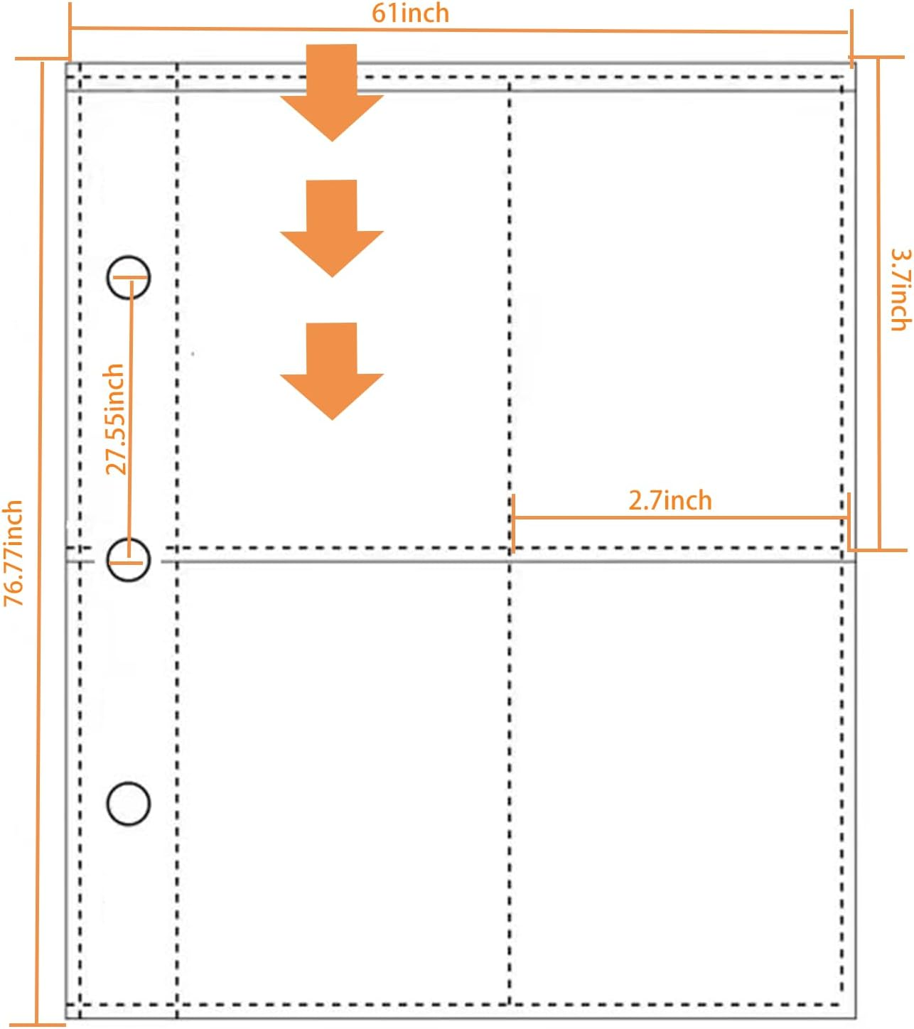 Fweel 4-Pocket Trading Card Binder with Zipper, 400 Pockets, PU Leather Collection Album for MTG, TCG, Sports Cards, Ideal for Collectors and Enthusiasts - Pink-7 image number 4