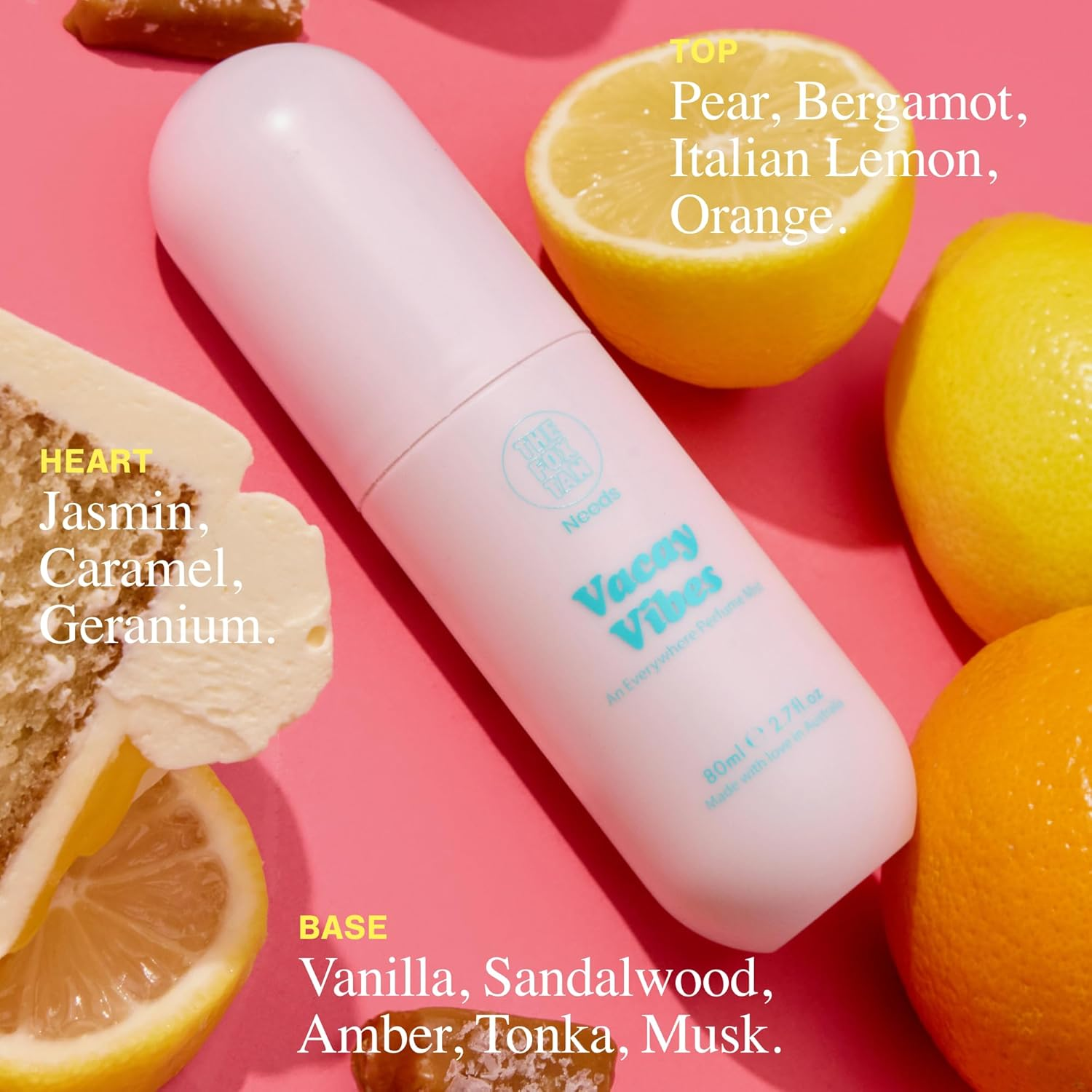 The Fox Tan Everywhere Perfume Mist, Vacay Vibes Scent, Spray for Women, Long-Lasting Scent, Vegan & Cruelty-Free, 80Ml image number 1