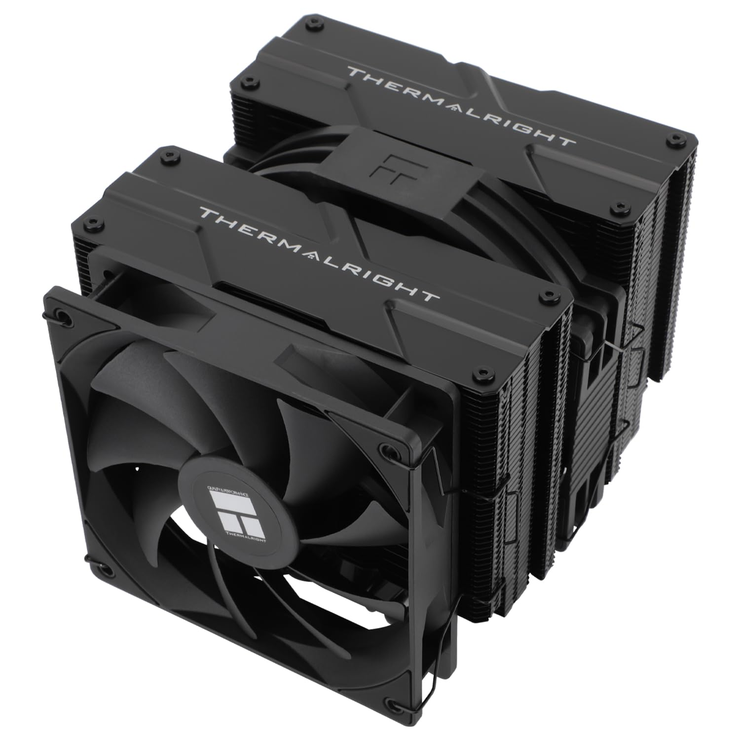 Thermalright Peerless Assassin 140 Black CPU Air Cooler, 6 Heat Pipes, Dual PWM Fans and Double Towers,158Mm High CPU Cooling with Top Cover,Foram4/Am5&Intel LGA 1851/1700/1150/1151/1200