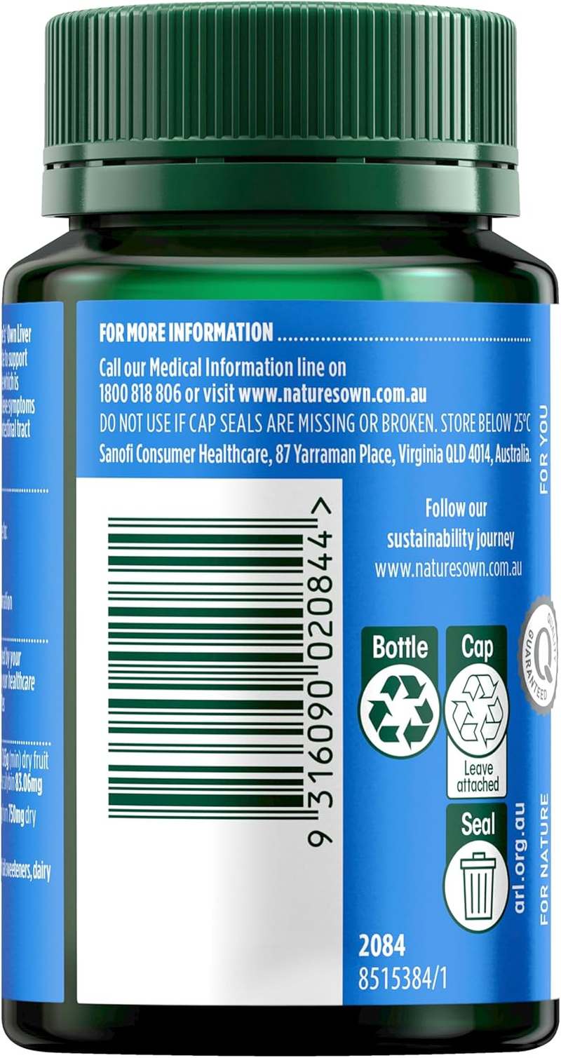 Nature'S Own Liver Detox 60 Tablets image number 6