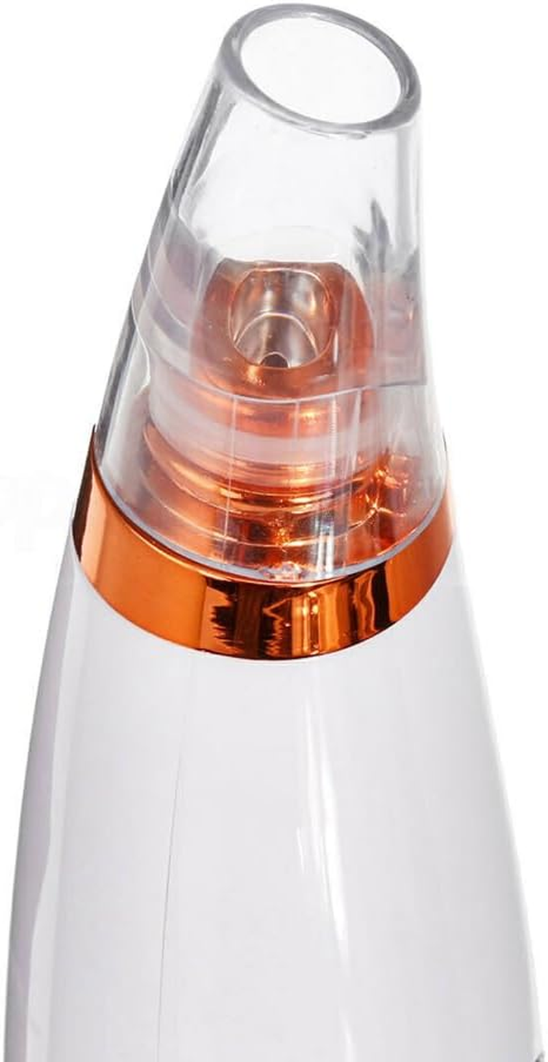 Leona Co 6 in 1 Blackhead Remover Pore Vacuum, Facial Pore Cleaner-3 Suction Power, 6 Probes, USB Rechargeable Blackhead Vacuum Kit Electric Acne Extractor Tool for Women