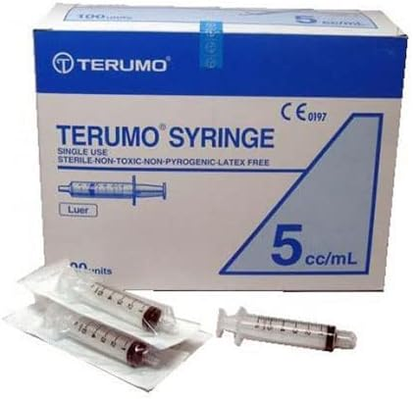 5Ml Disposable Terumo Syringes Luer Slip, 100Pcs/Box