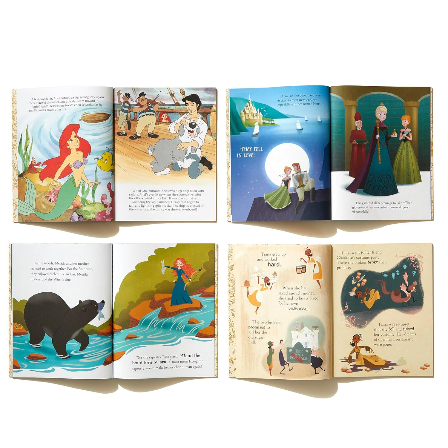 Ultimate Princess Boxed Set of 12 Little Golden Books (Disney Princess) image number 3