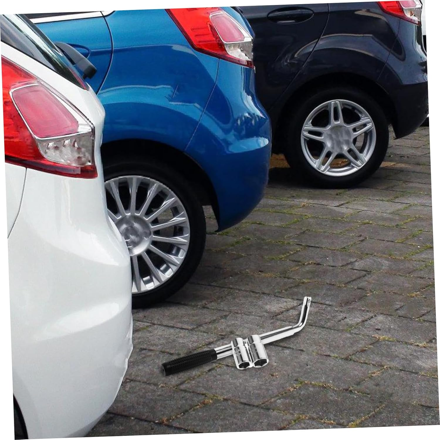 TIDTALEO Jack Ratchet Wrench Scissor Jack Tire Wheel Repair Tool Automotive Tool Kit for Car and Truck