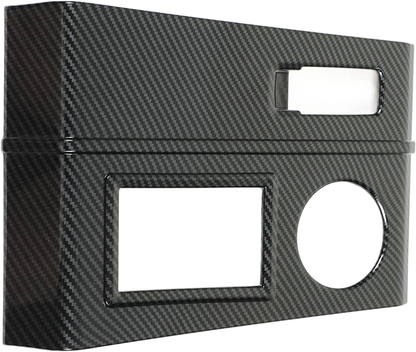 Gear Shift Box Frame Cover for Mitsubishi Outlander 2023, Carbon Fiber Gear Panel Frame Trim, Gear Frame Cover Replacement, Car Interior Center Console Decor Accessories image number 3