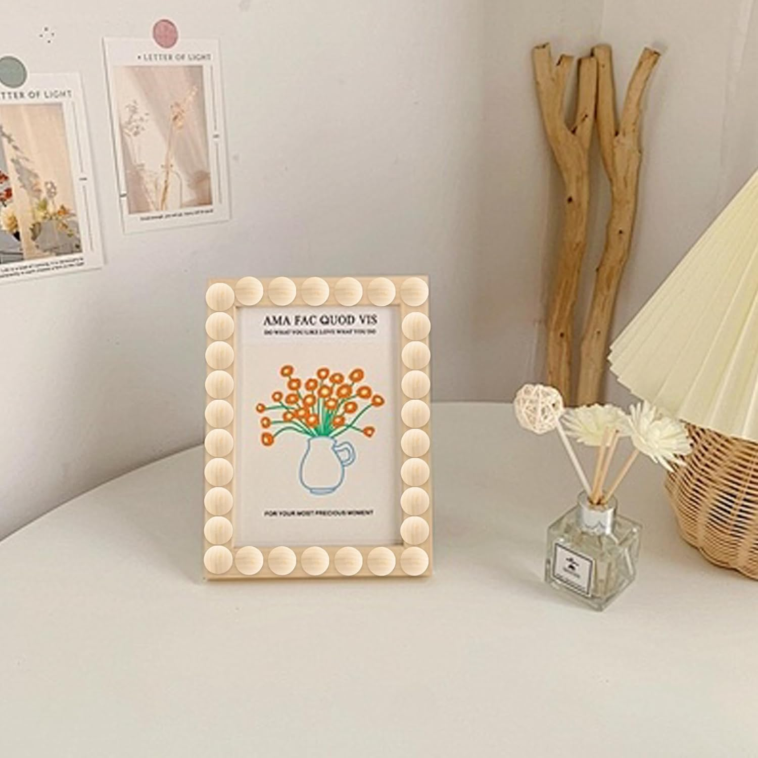 Enkrio 100PCS Half Wood Balls 1Inch Split Wood Balls Unfinished Natural Half Beads for DIY Crafts Gnome Noses Home Decor (25Mm)