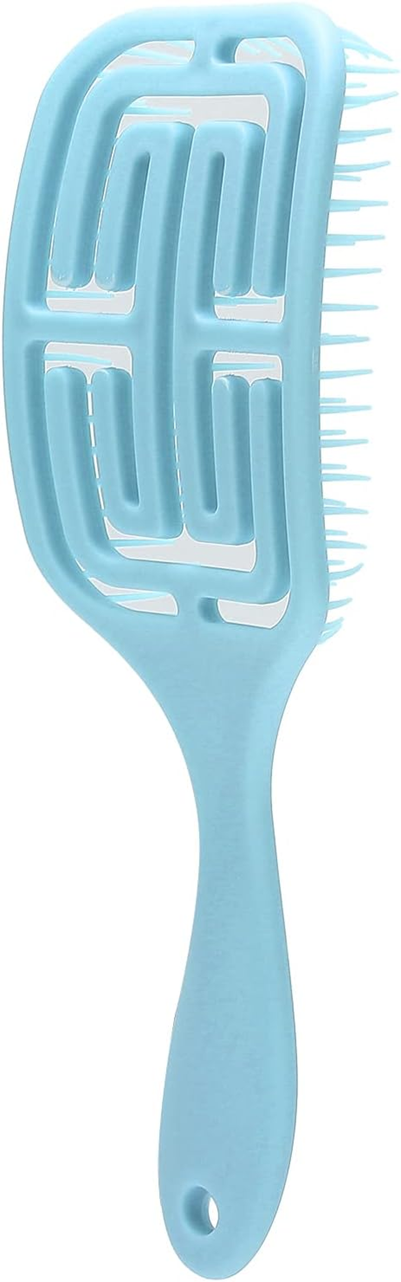 Detangling Hair Brush Styling Comb for Curly Hair and Scalp Massage (BLUE) image number 1