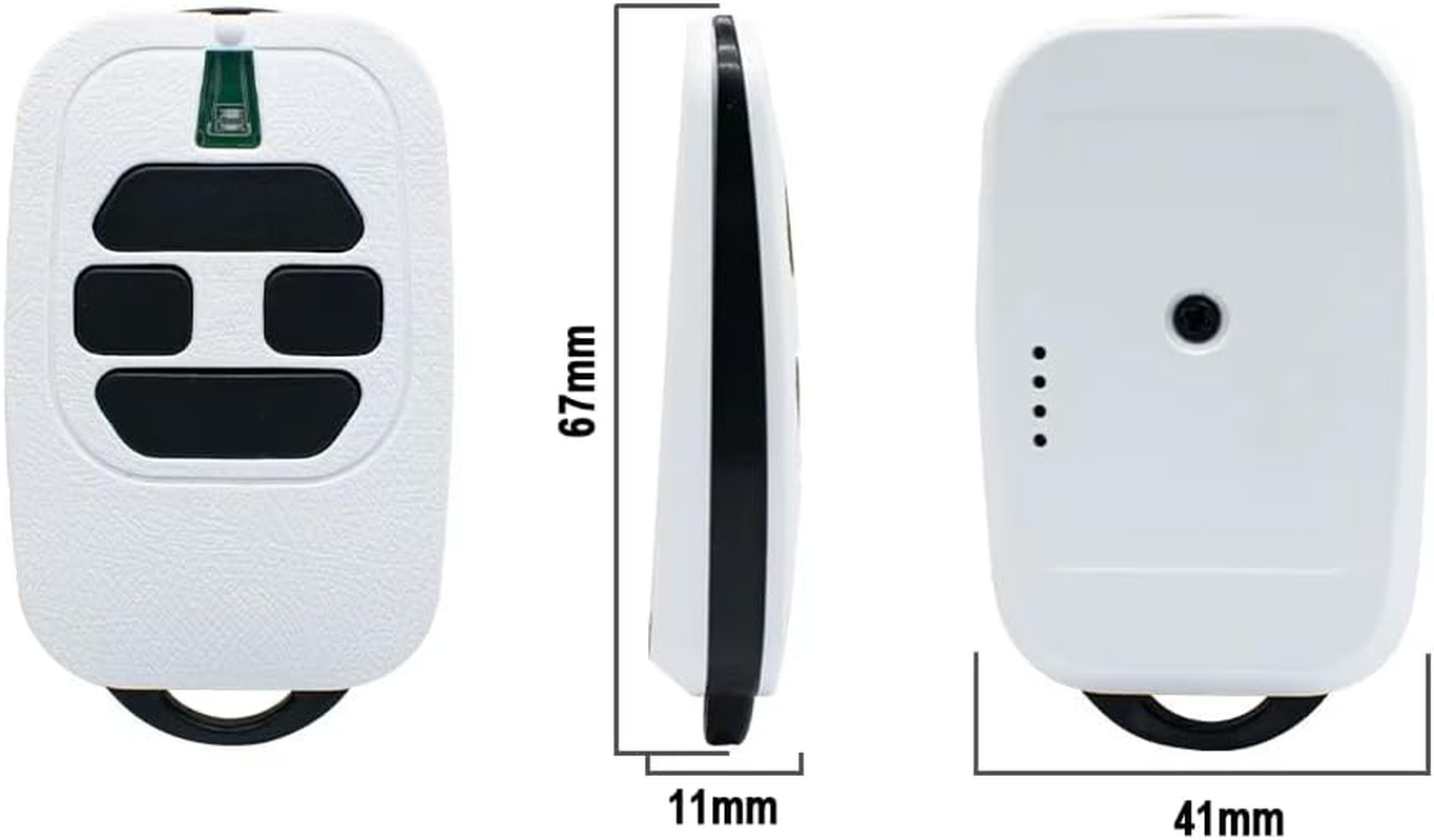 Garage Door Hand Transmitter Compatible Remote Control DEA2 433.92Mhz Compatible Avec DEA GTI2/4, GT2/4, Mio TR2/4, Mio TR2N/4N 1 Piece image number 2