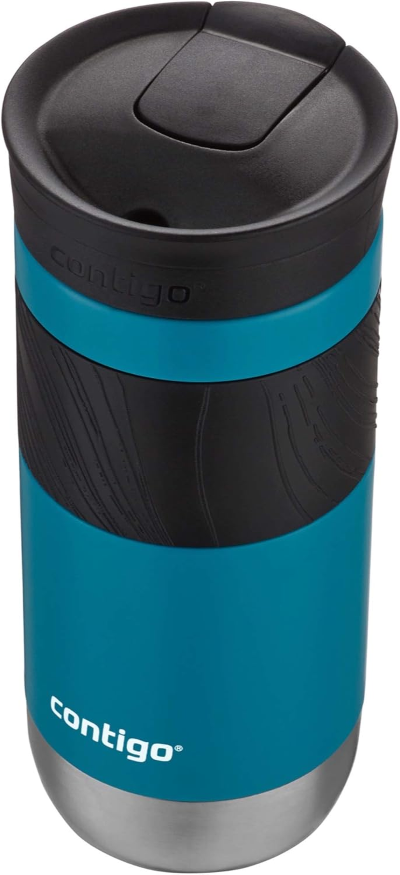 Contigo Byron 16Oz Vacuum-Insulated Stainless Steel Travel Mug, Leak-Proof Lid, Reusable Coffee Cup or Water Bottle, Bpa-Free, Keeps Drinks Hot or Cold for Hours, 2 Pack, Sake and Juniper Color image number 1