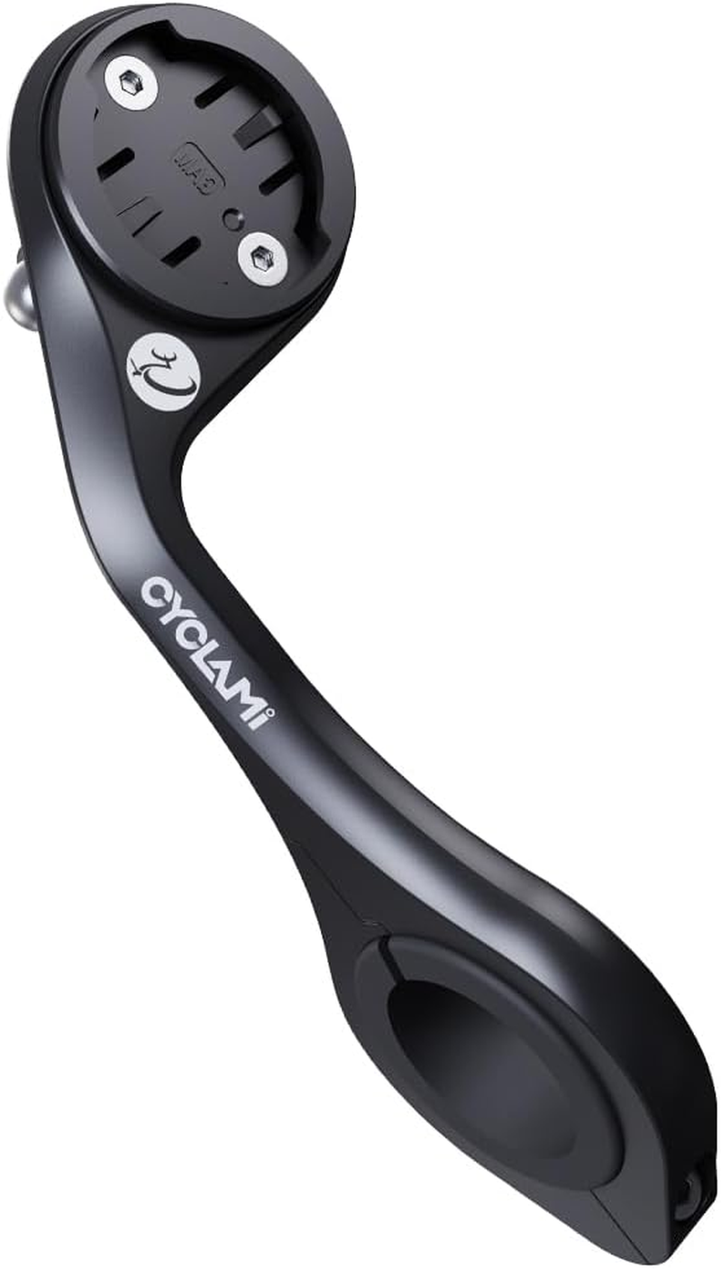 CYCLAMI Out Front Bike Mount for Garmin, Igpsport, XOSS, Coospo, Magene, CYCPLUS Computer, Gopro, Lights - Multi-Position Adjustable Extension Holder Fits 25.4/31.8Mm Handlebars (M5) image number 2