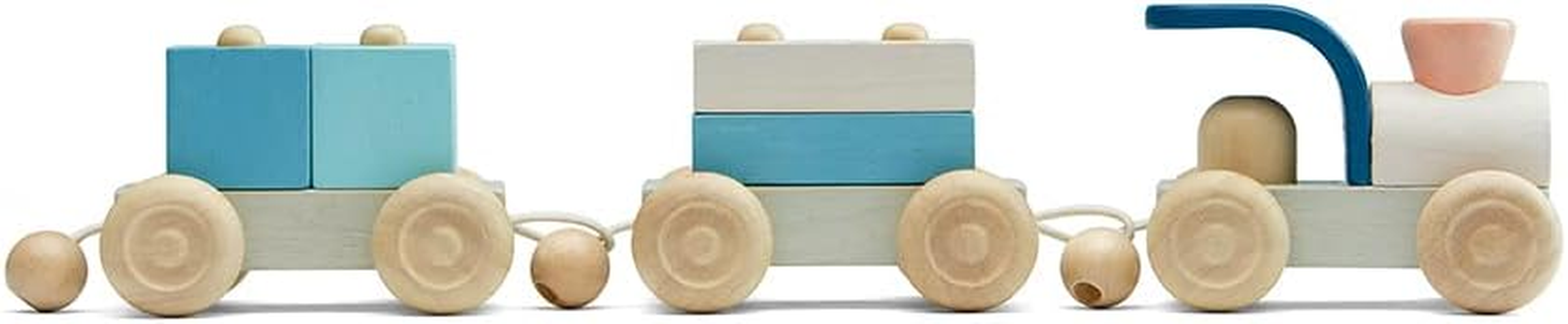 Plantoys - Stacking Train Trio image number 1