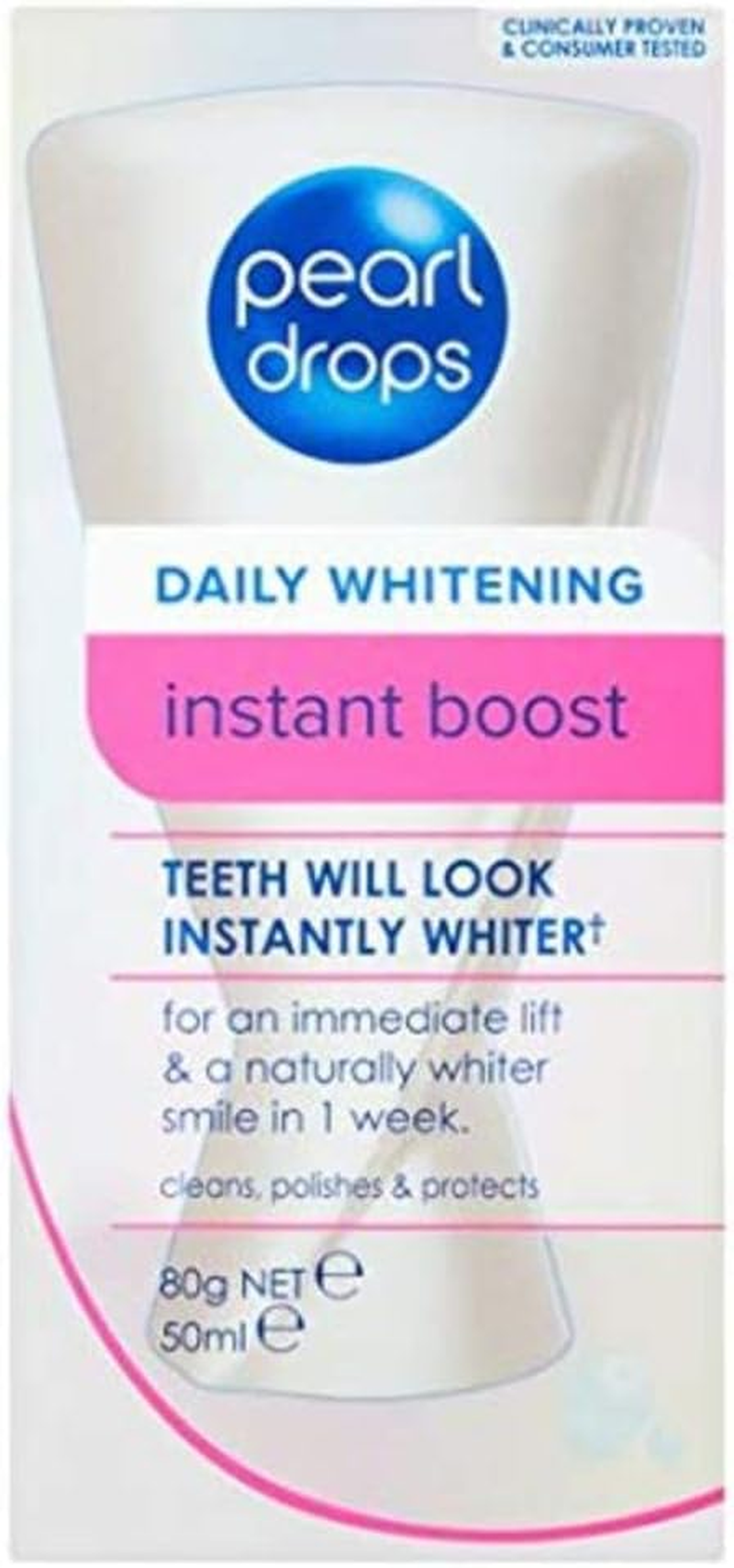 Pearl Drops Instant Boost Whitening Toothpaste, 50Ml