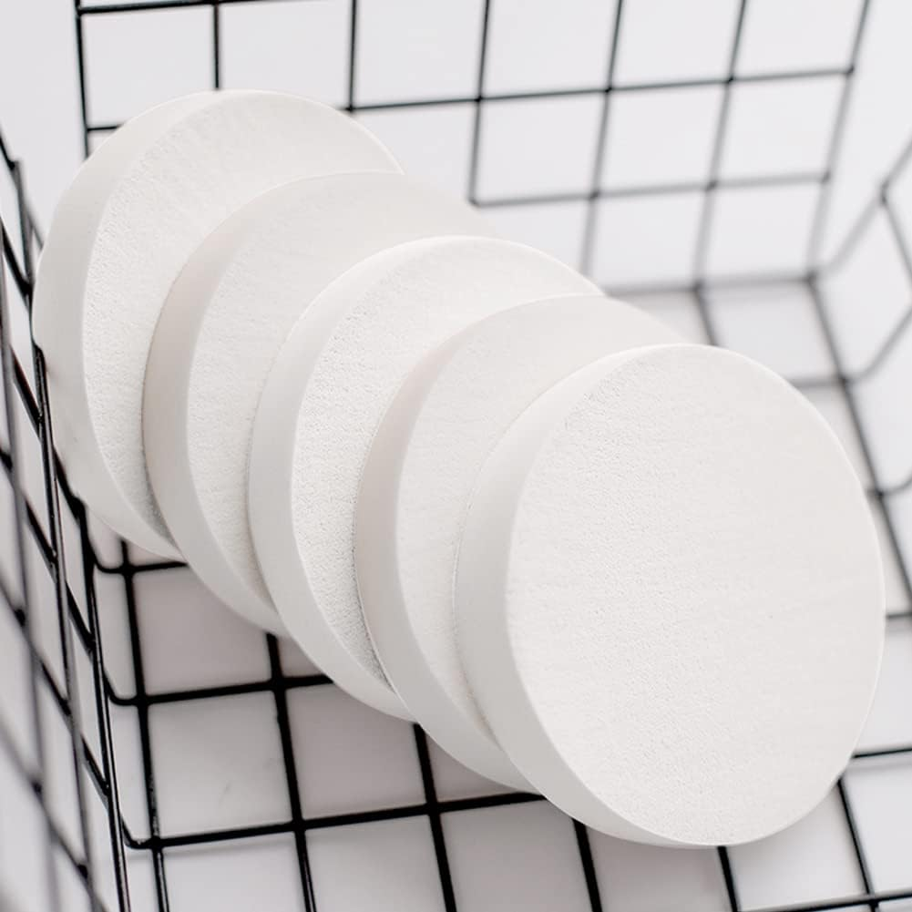 40 PCS Makeup Blenders Sponges Set, Use for Dry and Wet, Perfect for Full Face Curve Blending, Cream, Liquid, Powder Foundation Cosmetics, Latex Free & Soft & Flexible, Round image number 4