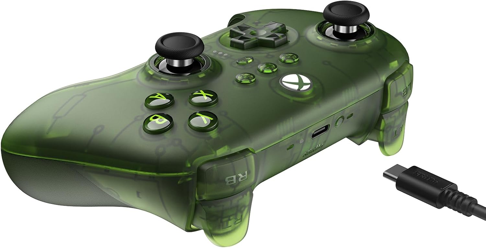 8Bitdo Ultimate 3-Mode Controller, Hall Effect Joysticks, Pro Back Buttons, Wired Only for Xbox Series X|S & Xbox One, Compatibility with Apple, Windows & Android, Officially Licensed (Jade) image number 1