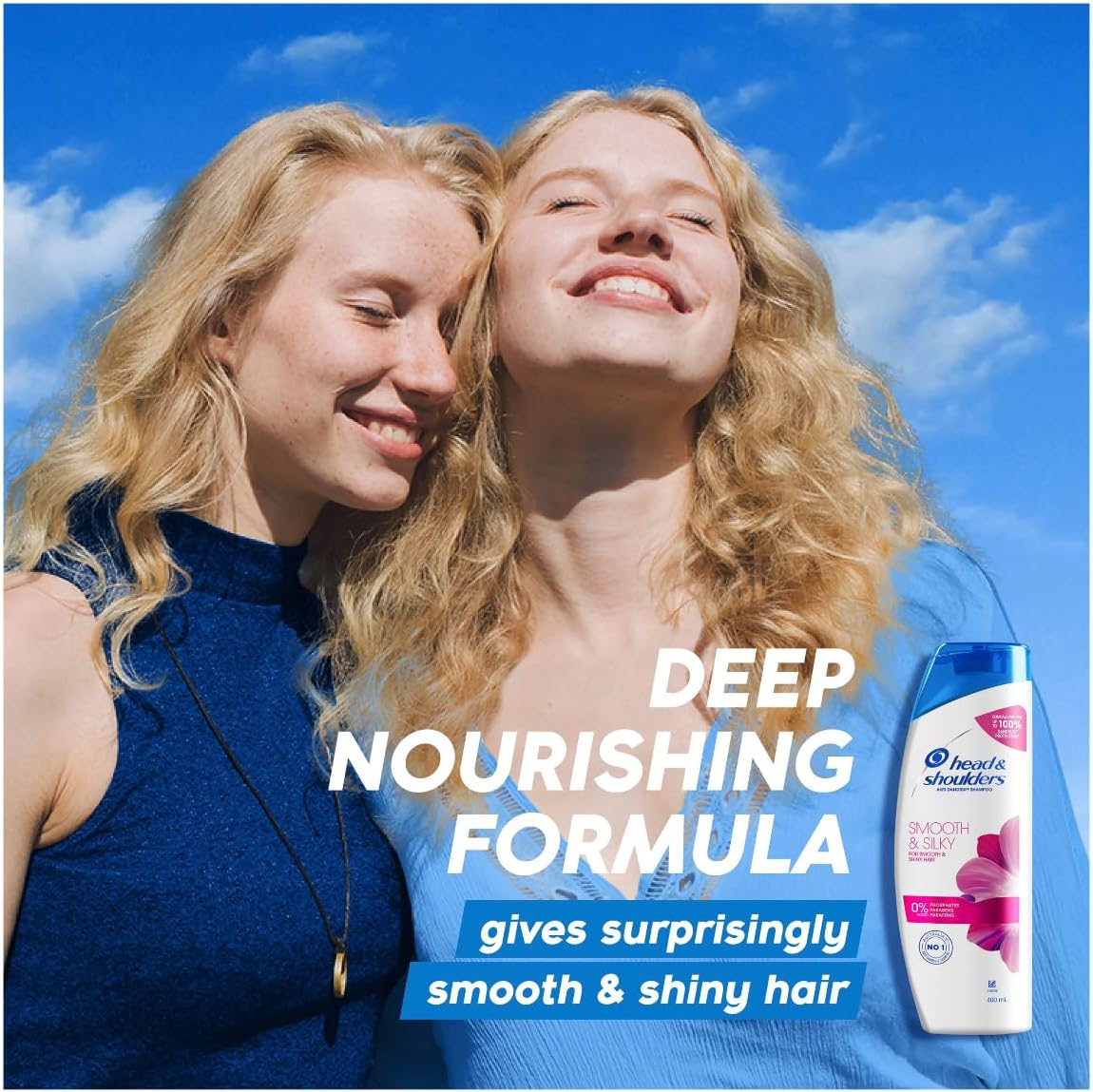 Head & Shoulders Smooth & Silky anti Dandruff Shampoo Refill 1.1L Shampoo