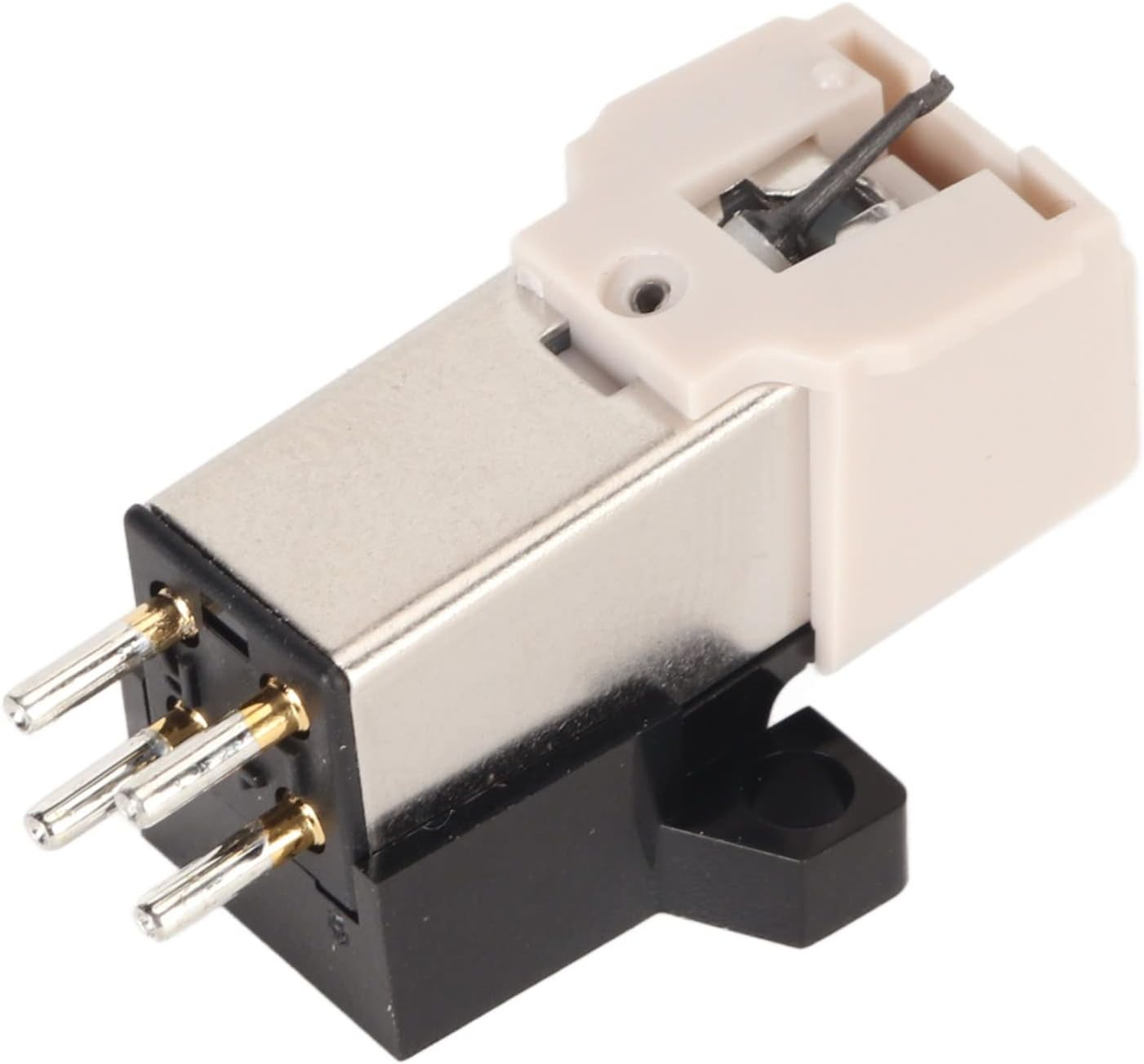 AT-3600L Magnetic Cartridge Stylus, LP Magnetic Cartridge Stylus with LP Needle, High Accuracy Replacement Magnet Turntable Cartridge for Turntable Record Player image number 6