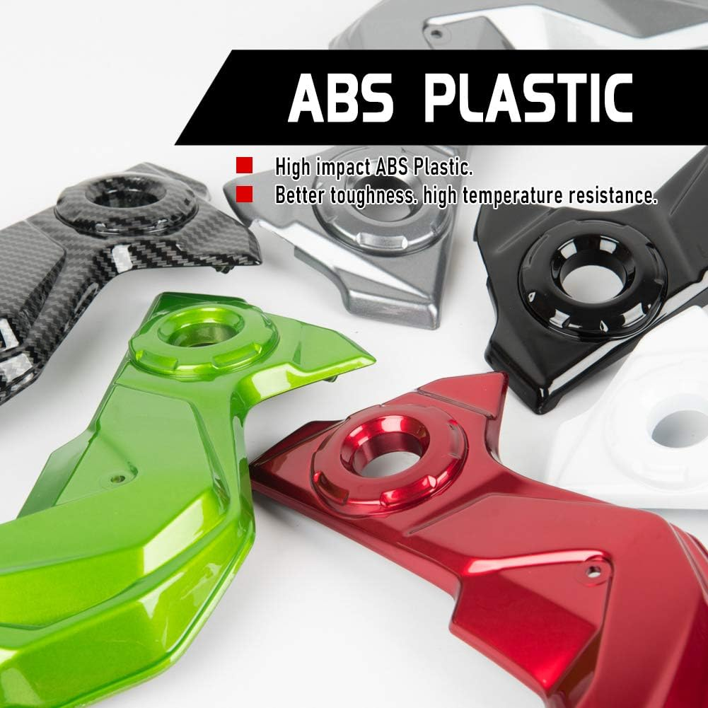 Motorcycle Injection Front Side Trim Panel Frame Body Cover Fairing Protection Decoration Kit for K-Awasaki Z900 ZR900 Z ZR 900 Z-900 2020 2021 2022 2023 Motorbike Accessories Parts (Carbon Look) image number 4