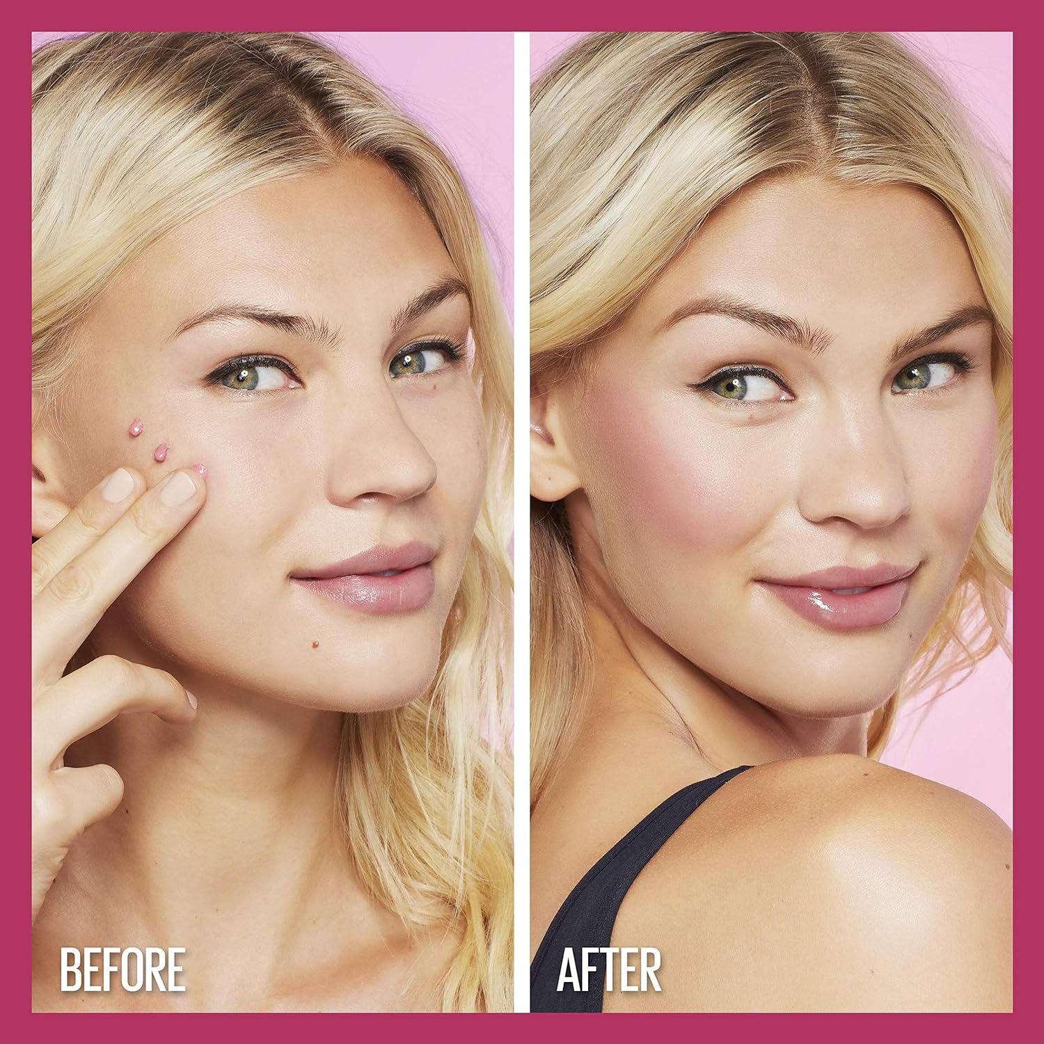 Maybelline New York Cheek Heat Gel Cream Blush - Fuchsia Spark image number 2