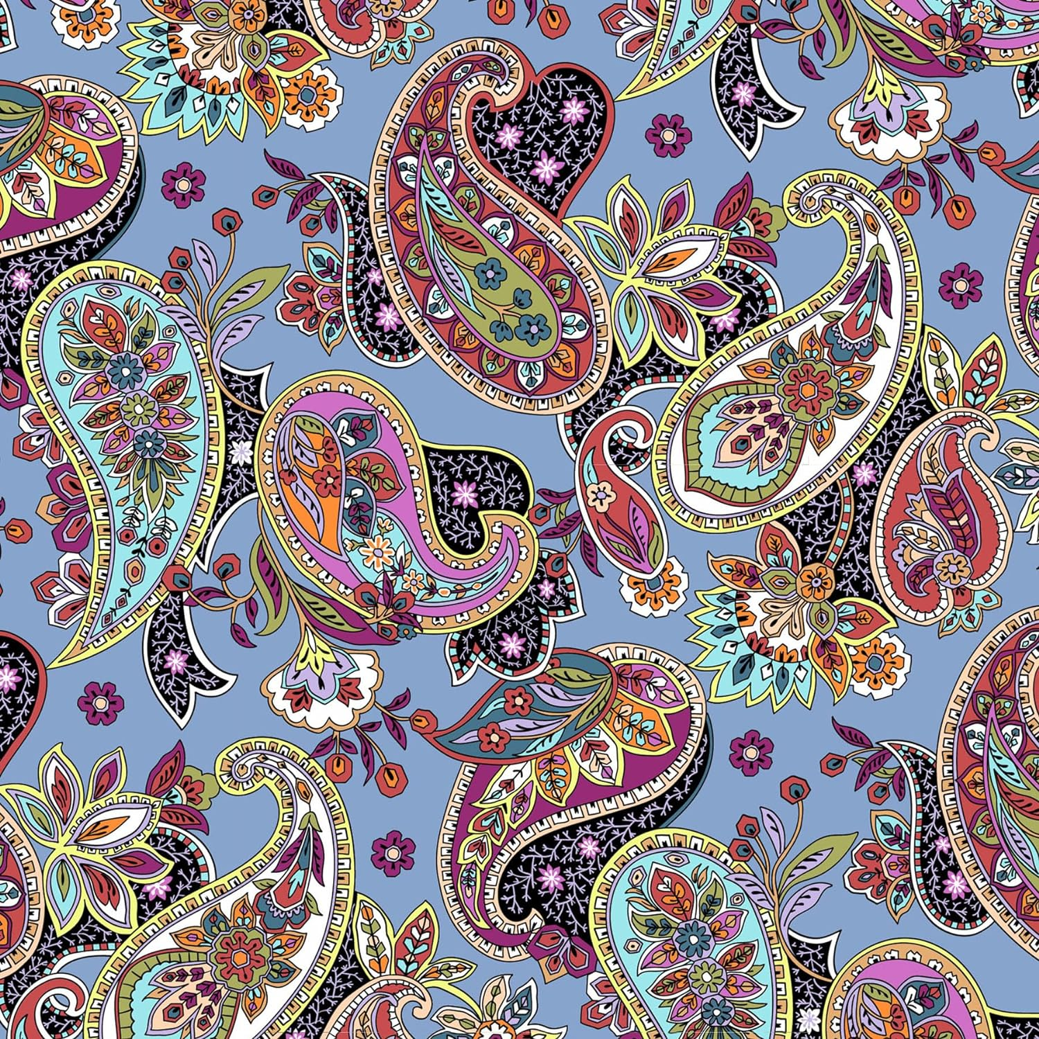 Vera Bradley Women'S Clip Hair Accessory, Provence Paisley, 1 Count (Pack of 1)