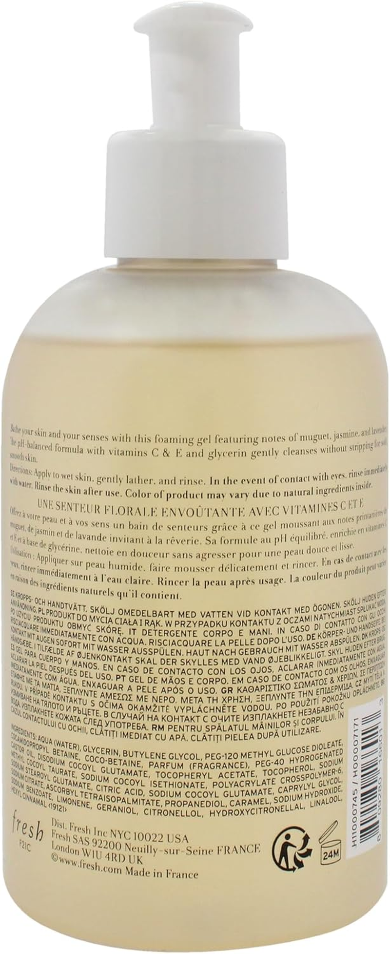 Lily Jasmine by Fresh for Women - 10 Oz Body Wash image number 1