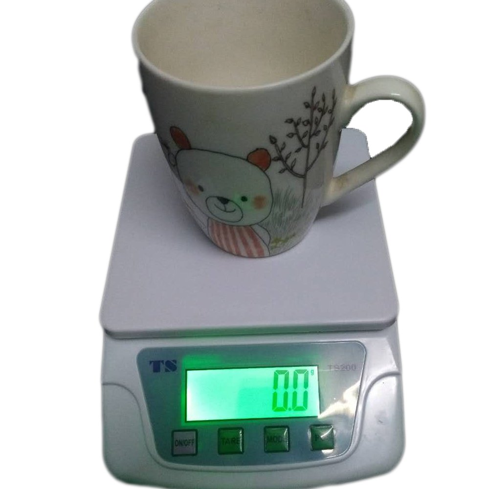 Digital Kitchen Scale Multifunction Food Scale 10Kg 0.0176Oz/0.5G Cooking Scale with LCD Display, Tare & PCS Functions Food Scale image number 2