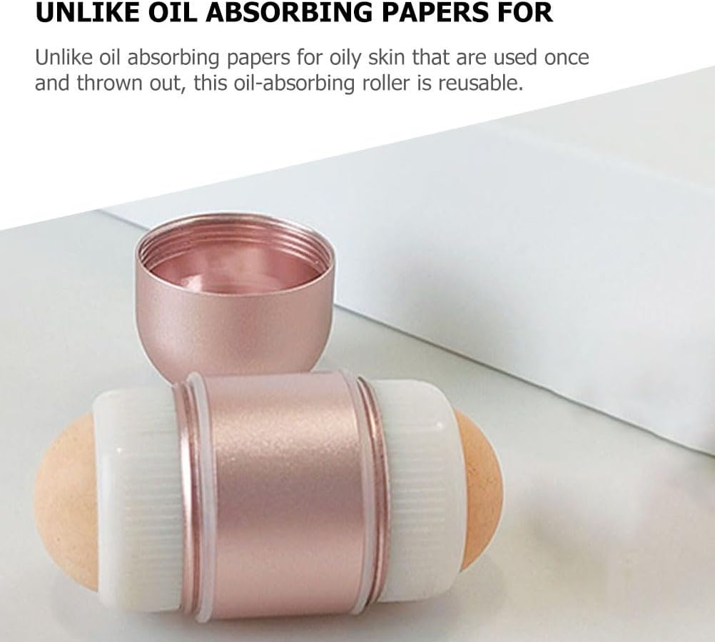 Beavorty Facial Skin Care Products Double-Head Volcanic Stone Oil Absorbing Stick Makeup Remover Oil-Orbing Rolling Volcanic Stone image number 3