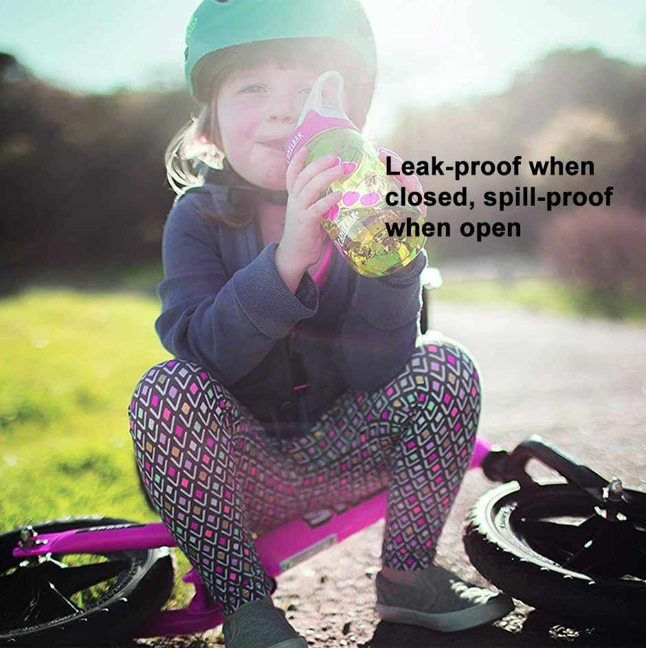 4 Pack Replacement Bite Valves and 2 Pack Straws for Camelbak Eddy Kids Bottle - Durable and Bpa-Free image number 3