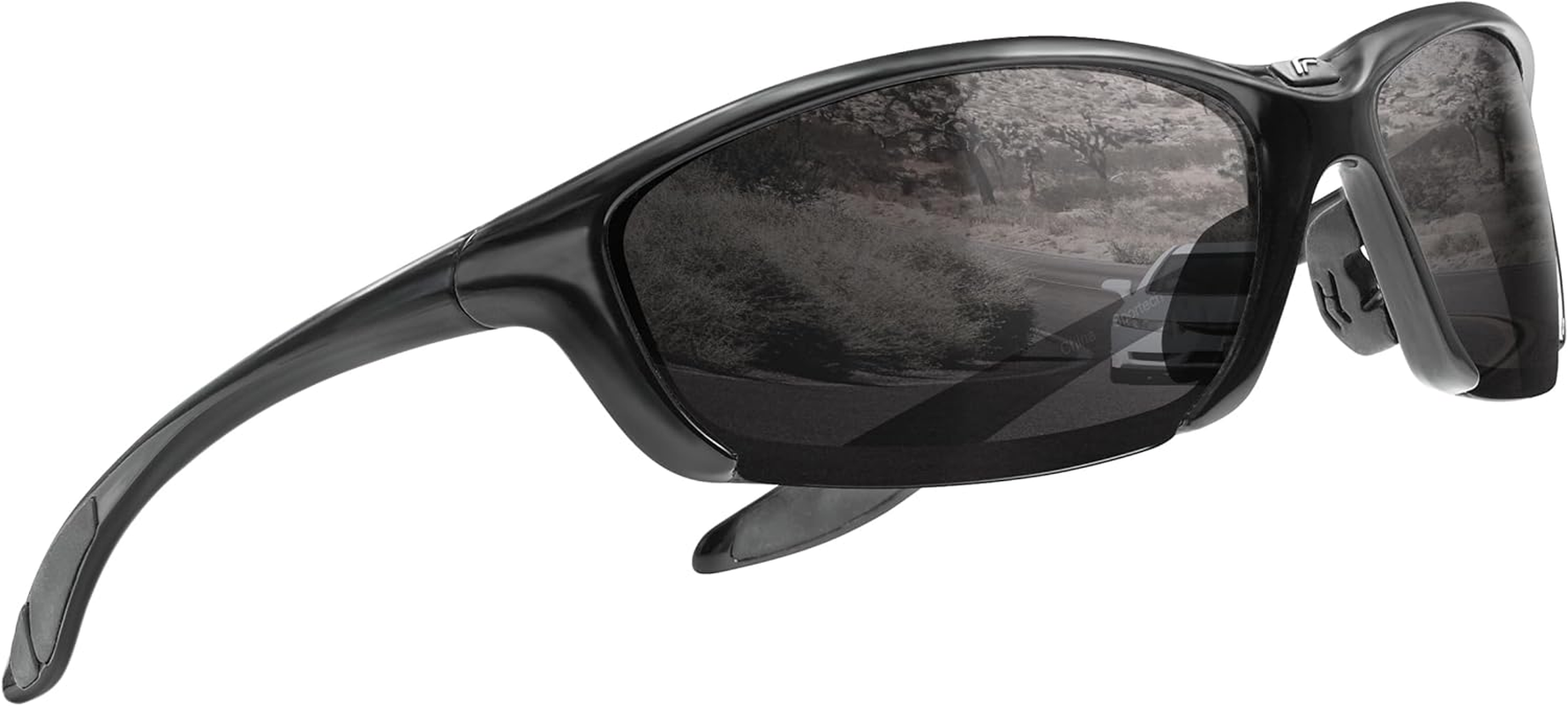 Flux SPORTECH Sunglasses for Men and Women: Polarized UV400 Protection, Lightweight Frame, Sports Sunglasses