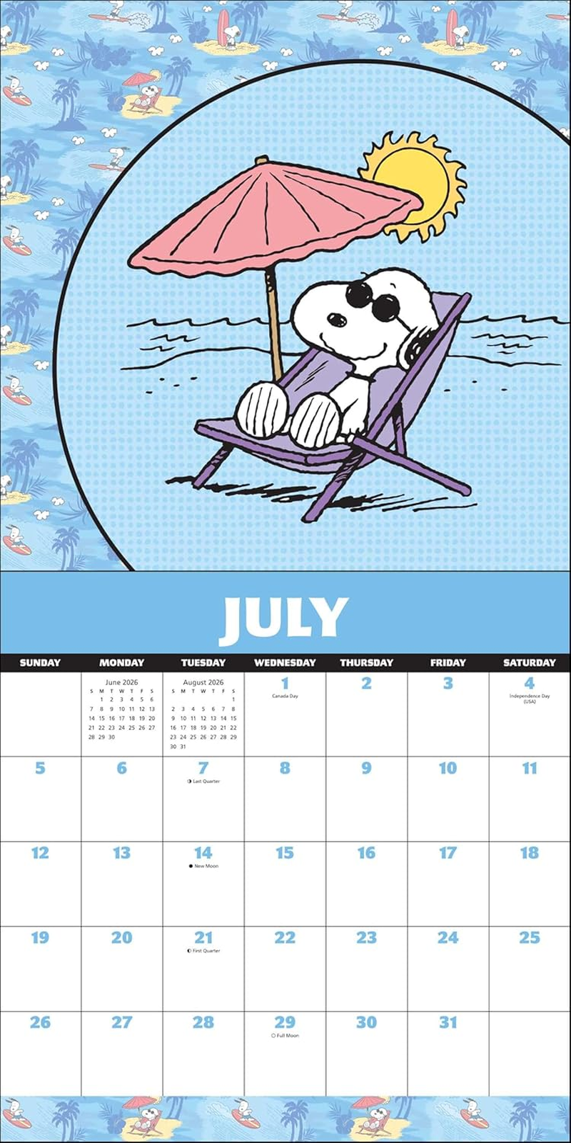 Peanuts(R) Snoopy 2026 Wall Calendar image number 2
