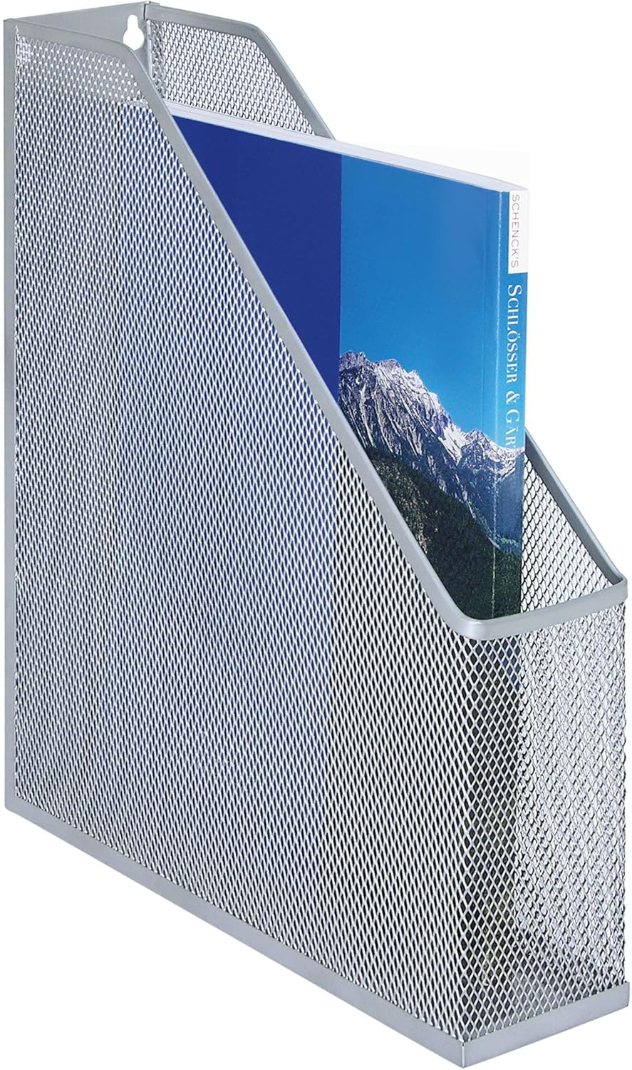 Wedo 65354 Office Letter Stand with 3 Compartments Wire Metal Silver