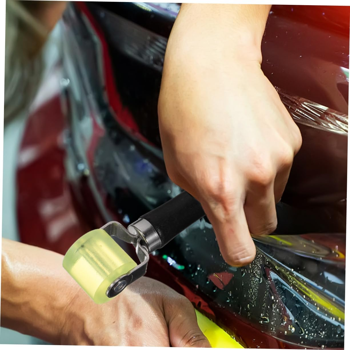 WEKADRIN Automotive Sound Deadening Roller Rubber Noise Insulation Tool for Car Sound Reduction and Damping image number 3