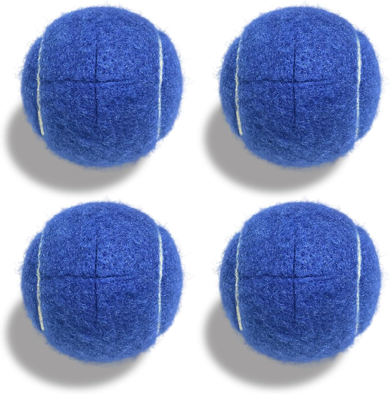 ZUJEAM Walker Tennis Balls, Precut Tennis Balls for Walkers, Walker Glide Balls for Chairs, Desks, Furniture Legs and Floor Protection, Heavy Duty Long Lasting Felt Pad Glide Coverings